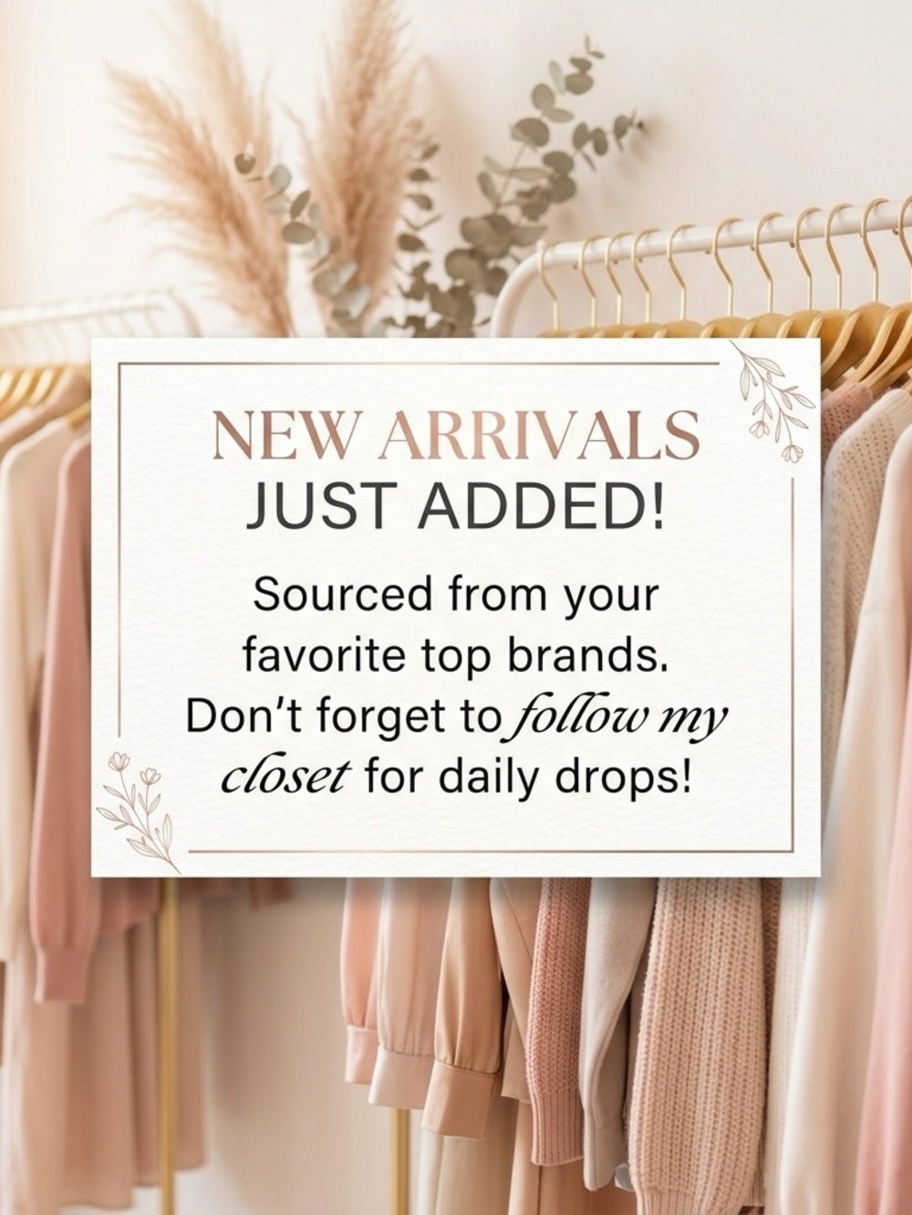 NEW ARRIVALS DROPPING DAILY ✨Premium premium brands